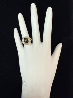 Modern Gold 2.50 Total Carat Natural Diamond & Rose Cut Statement Ring