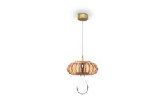 Modern Gold Plated Mushroom I Pendant Lamp by Circu Magical Furniture