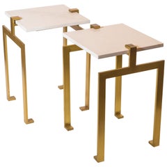 Modern Gold Side Tables