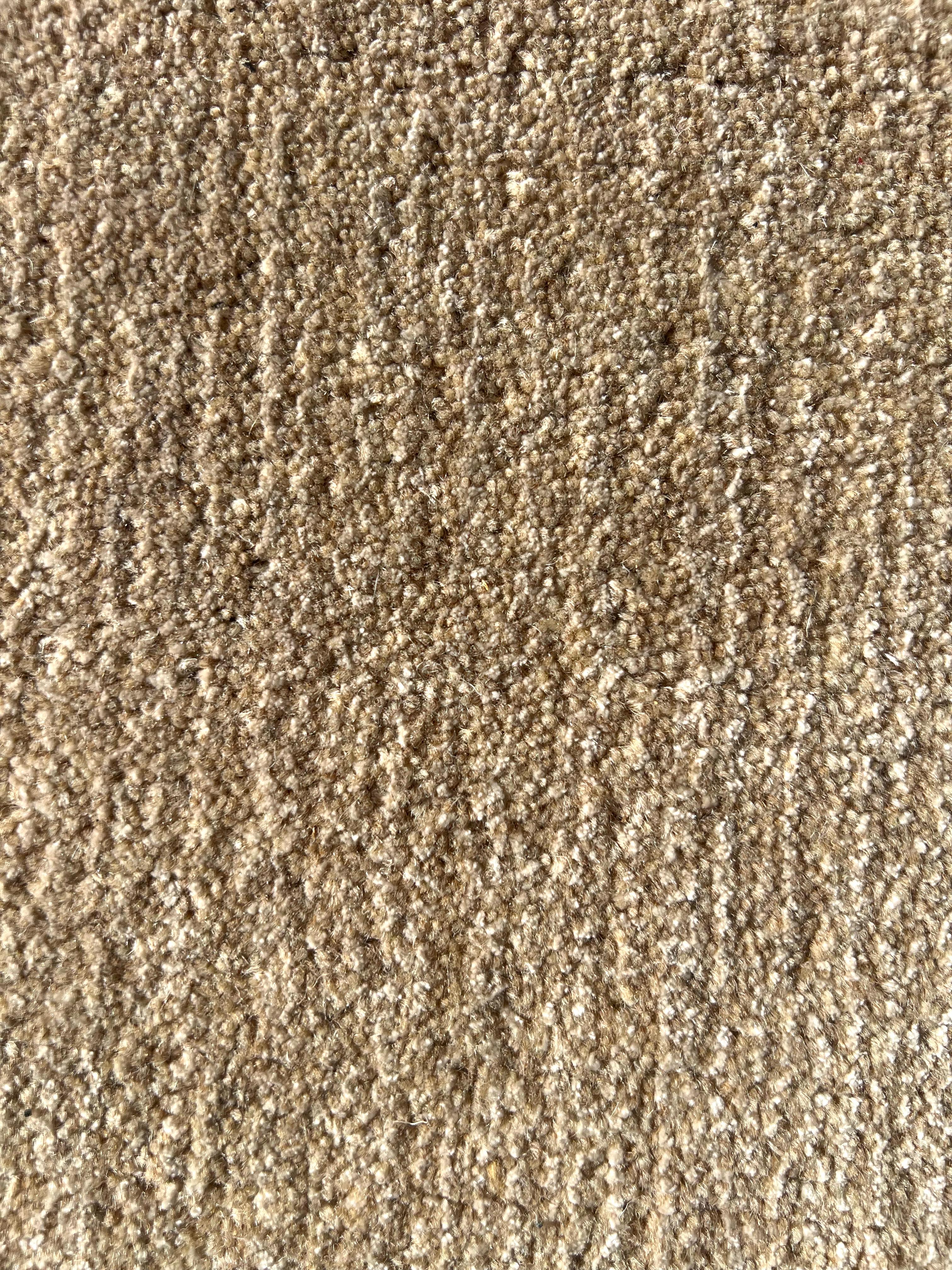 Indiano Lana e seta marrone dorato moderno in vendita