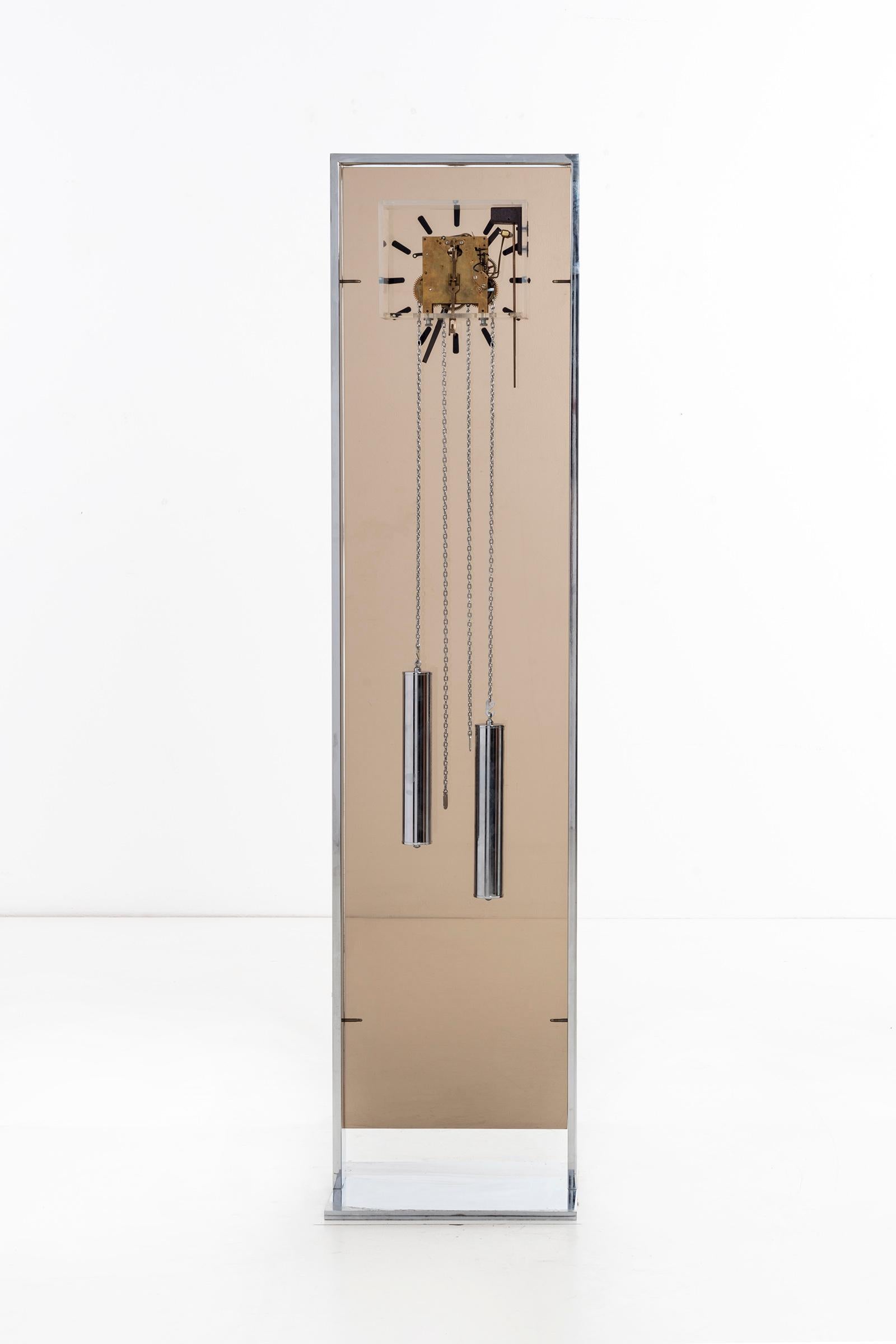 Mid-Century Modern Modern Grandfather Clock by Howard Miller For Sale