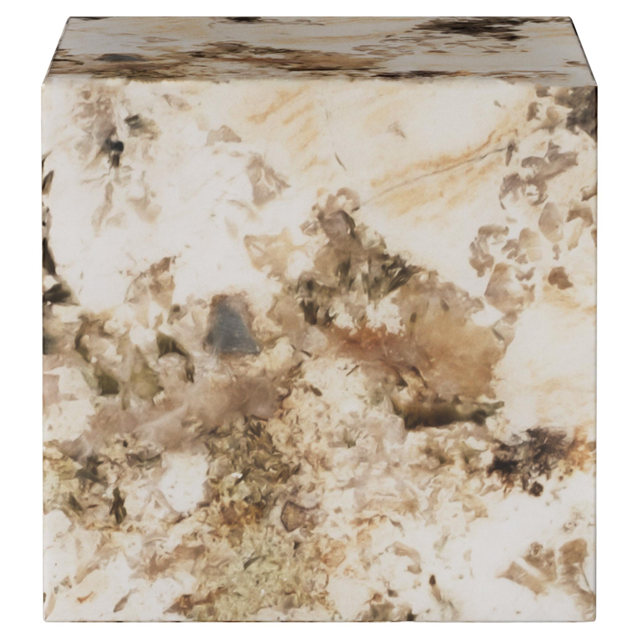 Granite Cube, Modern Collection, Handcrafted in Portugal - Europe by GF Modern.

Granite Cube in Patagonia Granite, a decorative piece that draws the eye with it's beautiful color and texture.

Granite Cube Material Codes
FI018 White fog lacquer;