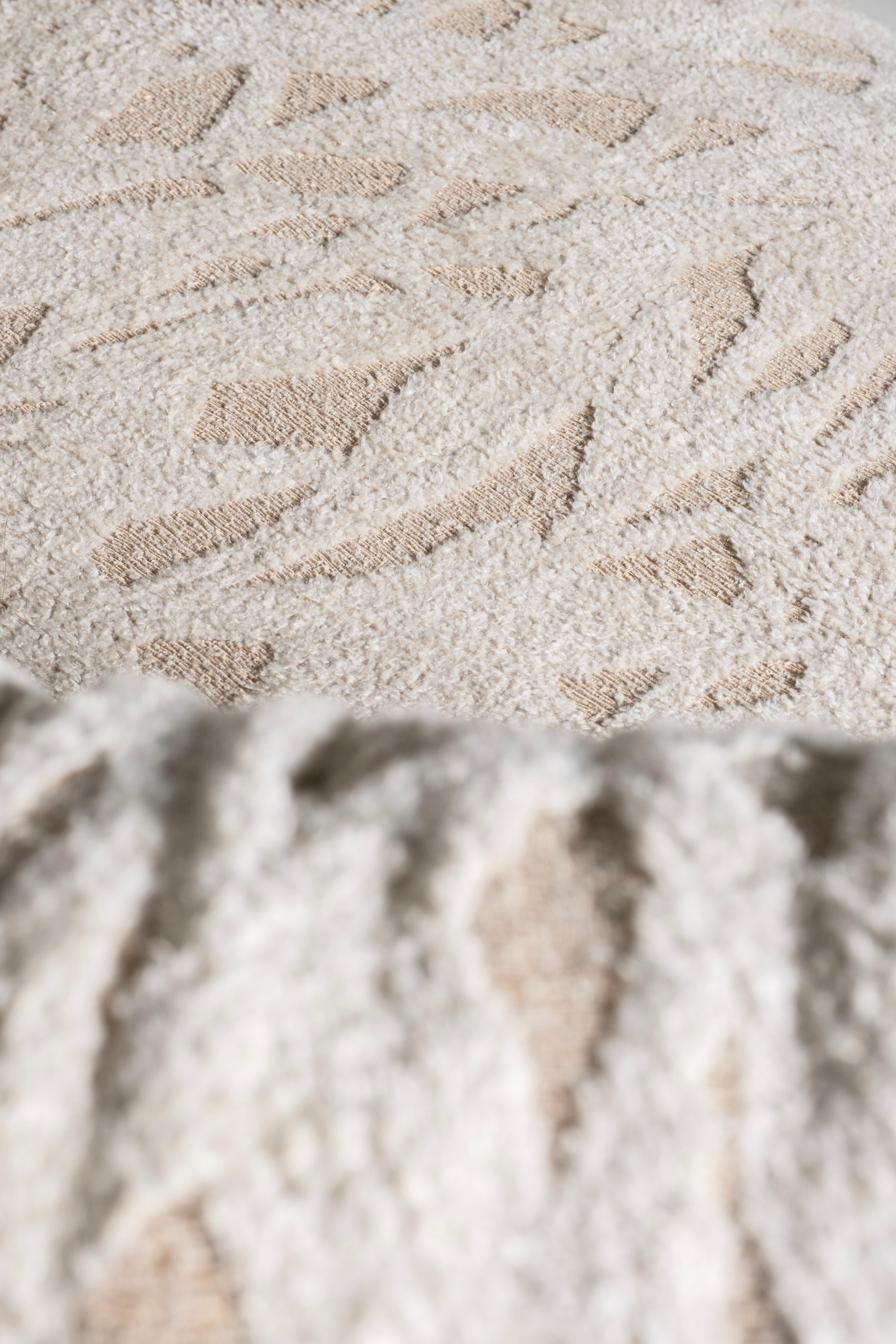 Canapé moderne incurvé en forme de gazon, tissu Nobilis, fabriqué à la main au Portugal par Greenapple en vente 7