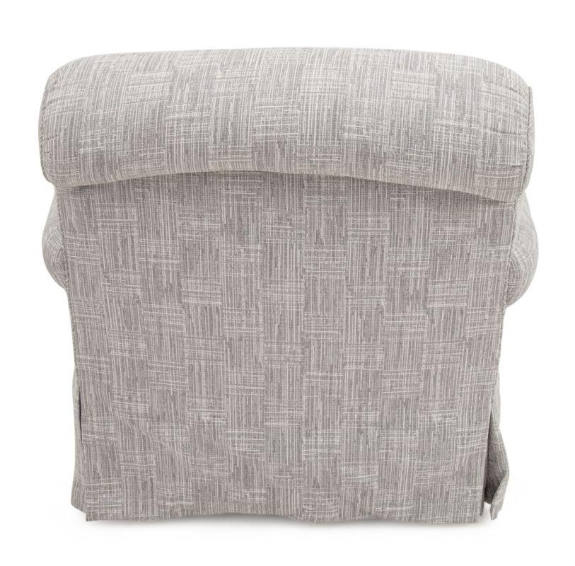 Upholstery Modern Gray Patterned Upholstered Club Chair