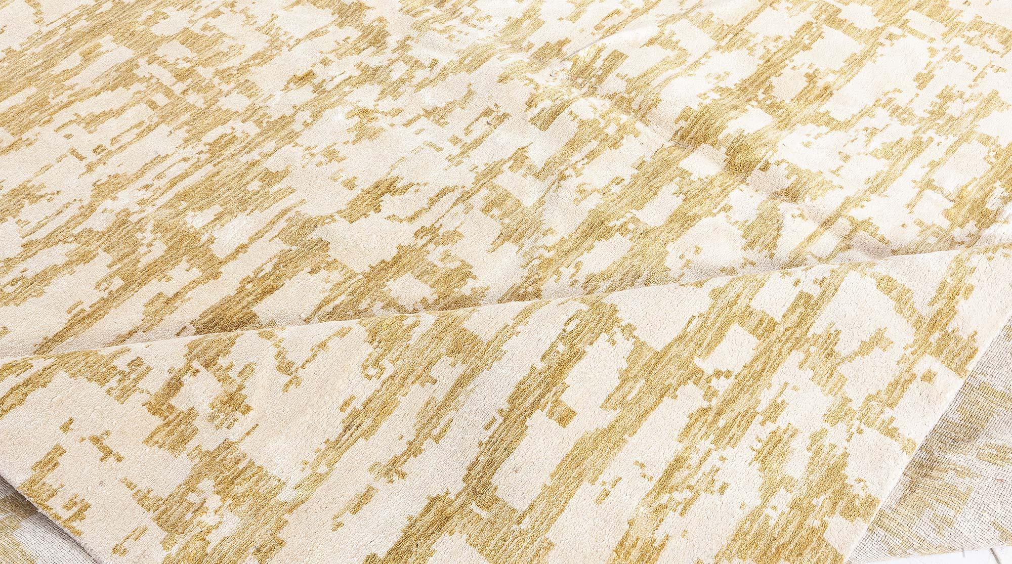 Moderno Tappeto moderno in lana e seta Greene & Greene III di Doris Leslie Blau in vendita