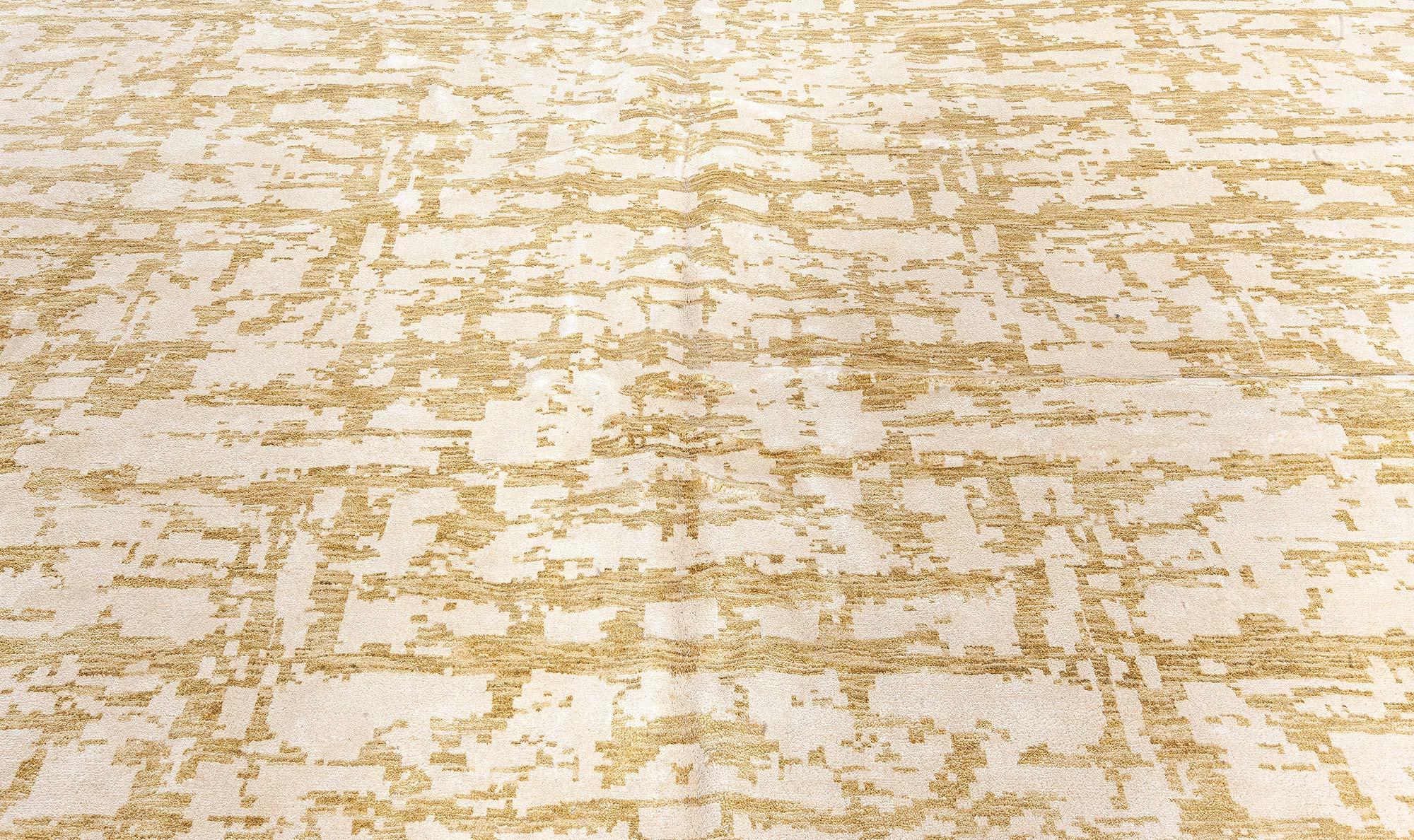 XXI secolo e contemporaneo Tappeto moderno in lana e seta Greene & Greene III di Doris Leslie Blau in vendita