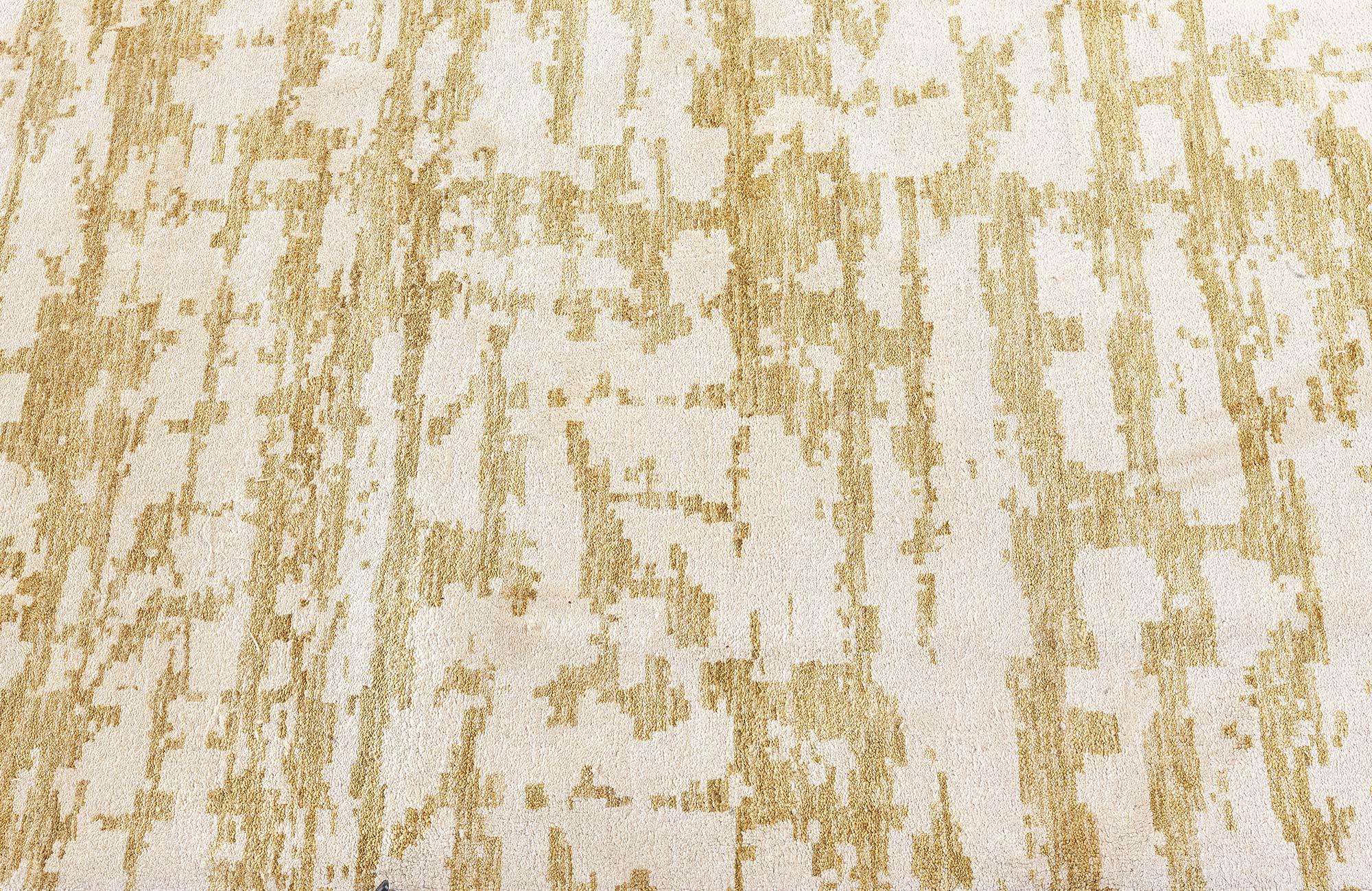 Lana Tappeto moderno in lana e seta Greene & Greene III di Doris Leslie Blau in vendita