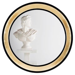 Espejo de pared moderno Grifo Hoja de Oro Hecho a mano en Portugal por Greenapple