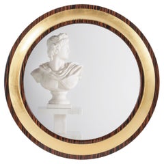 Moderner Grifo-Wandspiegel mit Blattgold, handgefertigt in Portugal von Greenapple