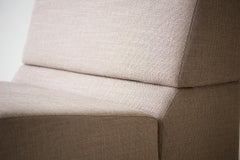 Modern Groove Lounge Chair, Modular Collection
