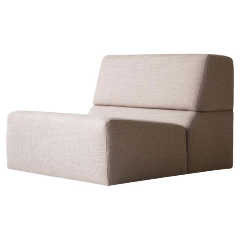 Modern Groove Lounge Chair, Modular Collection For Sale at 1stDibs