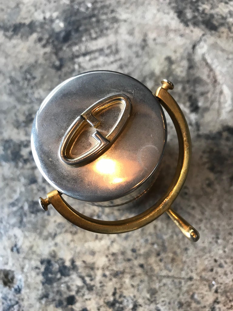 Modern Gucci Lighter Signed, Made in Italy, 1970s at 1stDibs