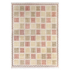 Modern Half Pile Swedish Rug by Doris Leslie Blau