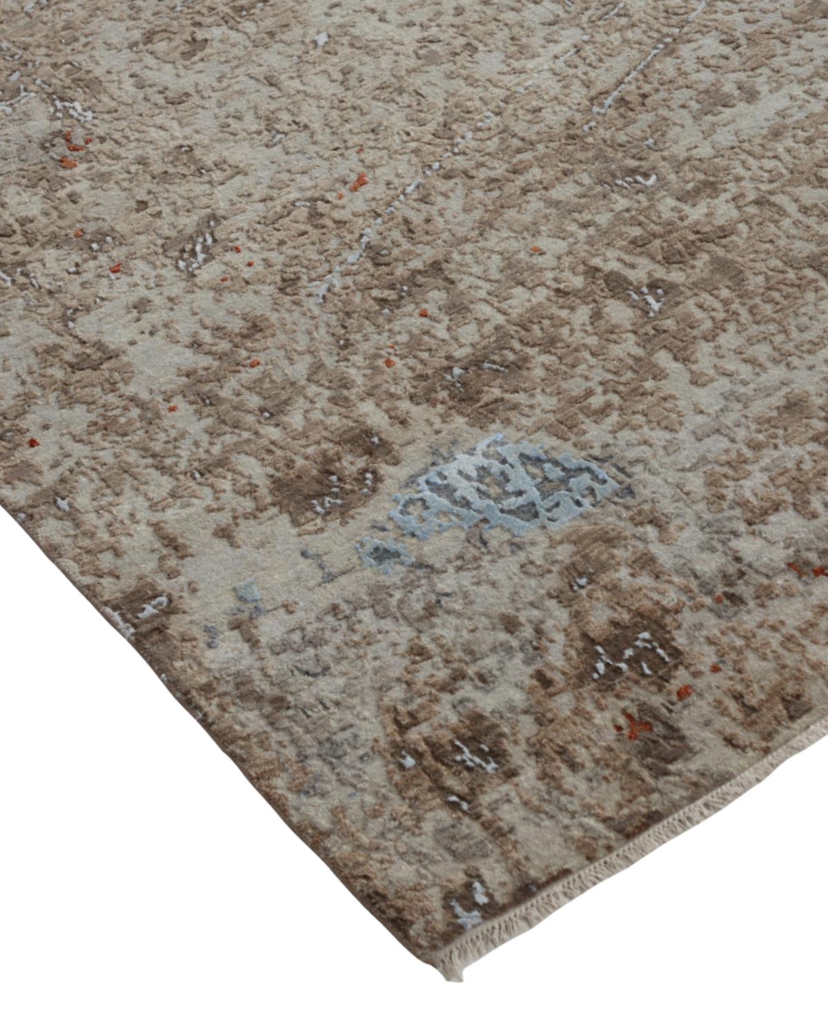 Color: Beige - Made In: India. 60% Wool, 30% Viscose, 10% Cotton. Fresh, spirited, and above all, luxurious, the rugs of the Modern collection can invigorate a traditional room as gracefully as they can ground a more contemporary space. Regardless