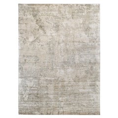 Modern Hand Knotted Bamboo Silk Rug 10'3''x14'
