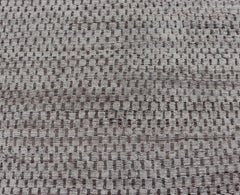 Moderner handgeknüpfter Teppich aus Wolle mit geometrischem Schachbrettmuster im Allover-Design