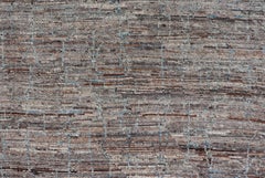 Modern Hand-Knotted Tribal Rug in Wool with All-Over Sub-Geometric Design