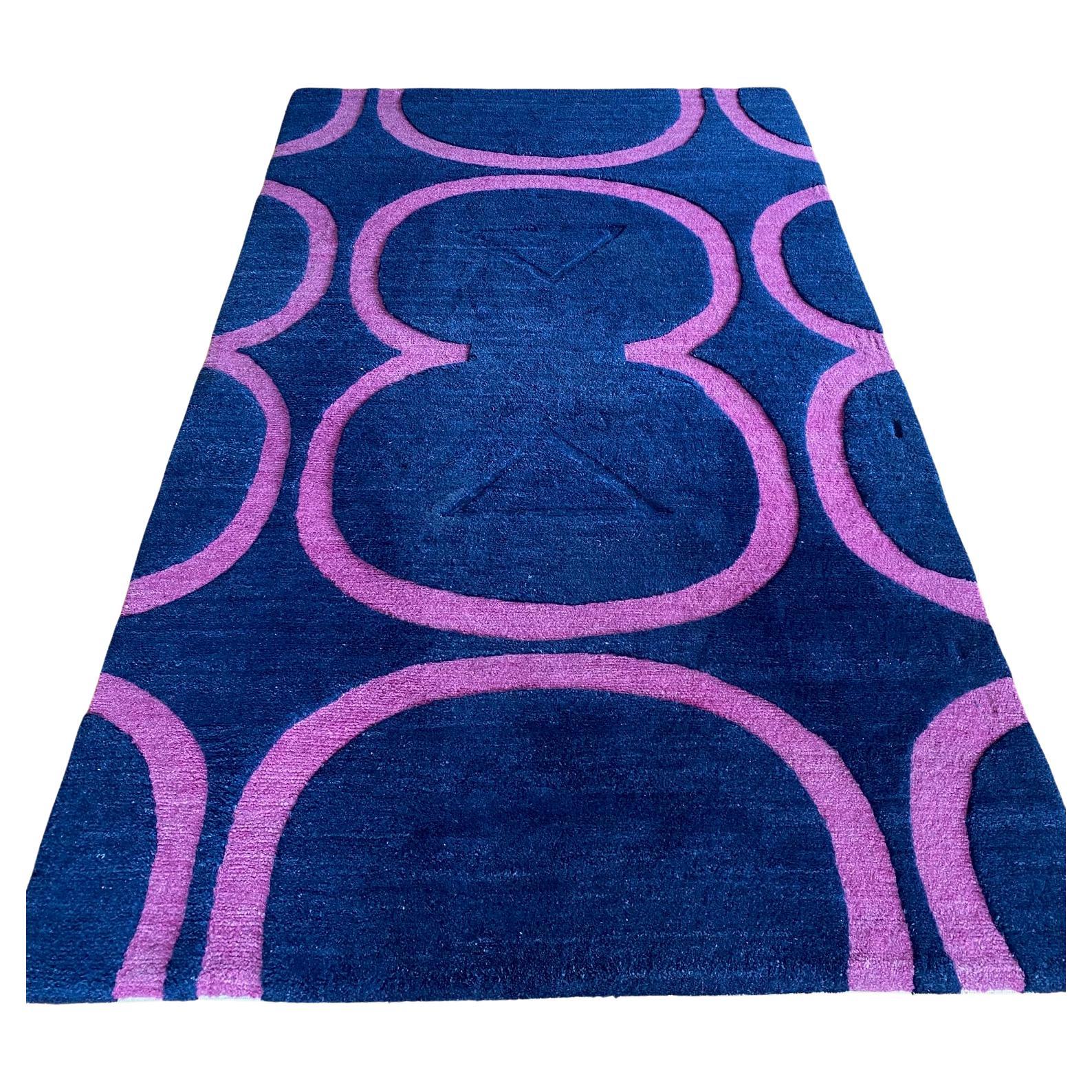 Modern  hand made rug  by Maison Chevalier