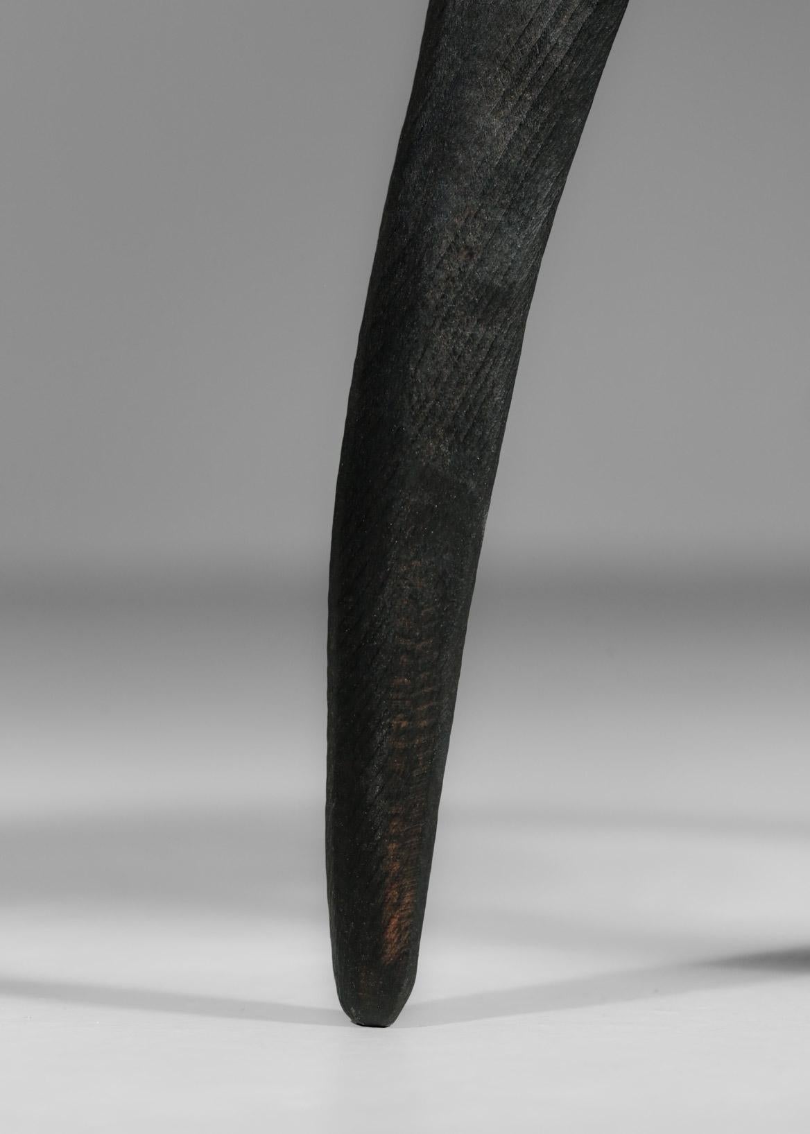 Modern Handcrafted Modern Stool by Vincent Vincent For Sale 2