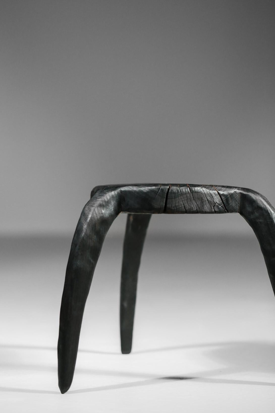 Contemporary Modern Handcrafted Modern Stool by Vincent Vincent For Sale