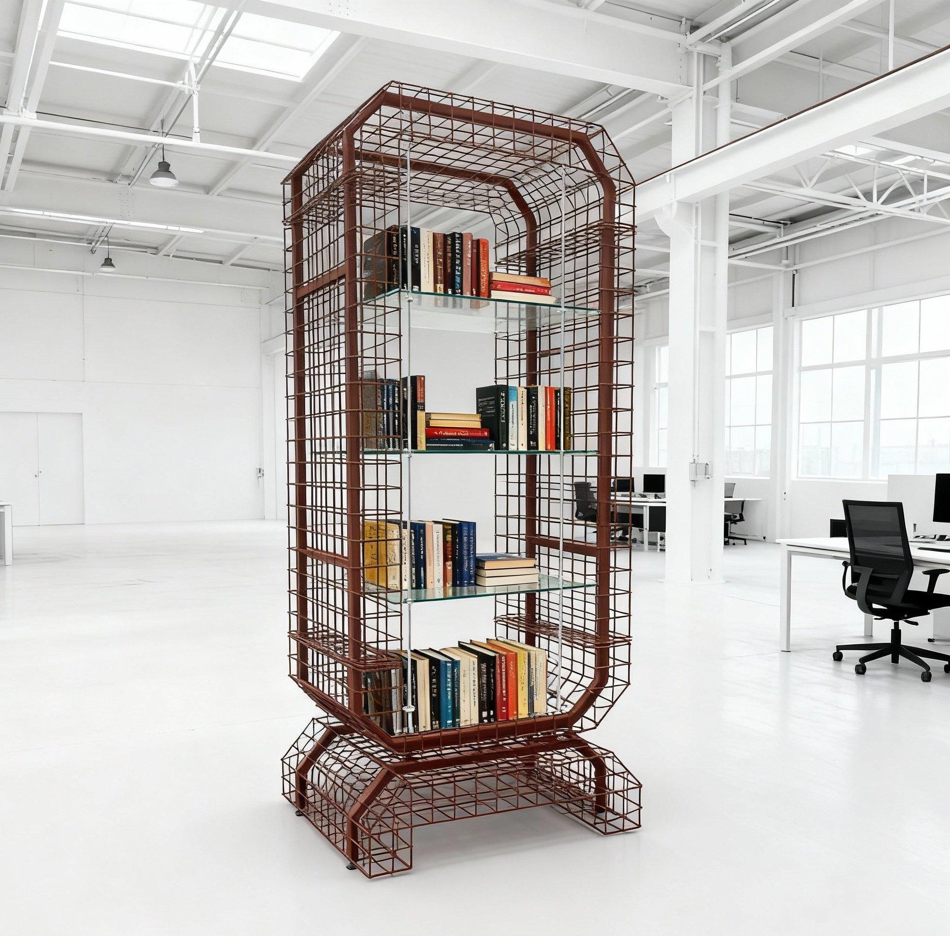 This beautiful design is by Harm de Veer, a self-taught artist who specializes in many crafts.

This handcrafted cabinet tells the story of a period of construction, which is filled with trial and error. Life is what it is. Hence the name: