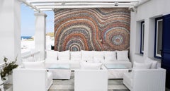 Modern Handmade Geo Mosaic