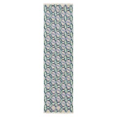 Tapis de course Kilim moderne tissé à la main - Geometric Prism By Apadana