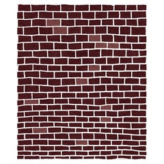 Moderner handgefertigter nepalesischer Luxus-Teppich. Backsteinmauer Dunkelbraun 
Off White Wolle