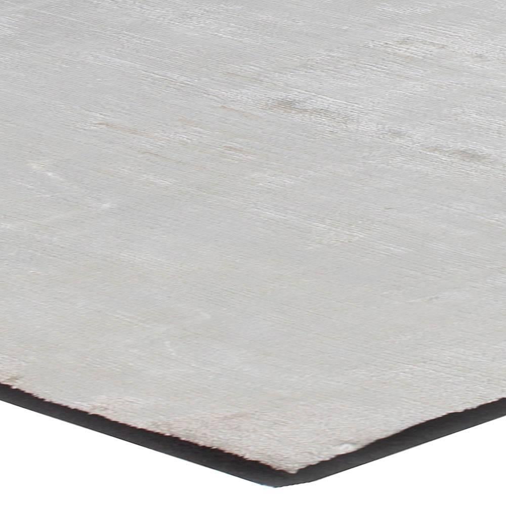 Soie Tapis moderne en soie fait à la main par Doris Leslie Blau en vente