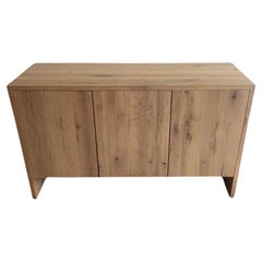Modern Handmade White Oak Console Table