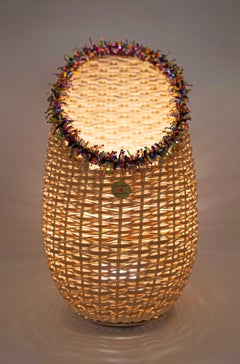 Moderne, handgefertigte, cordless-Laterne aus Kord