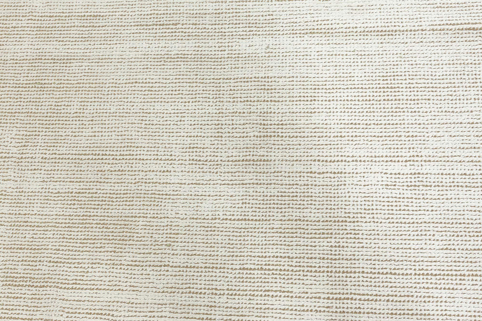Annodato a mano Tappeto moderno in lana e seta fatto a mano di Doris Leslie Blau in vendita