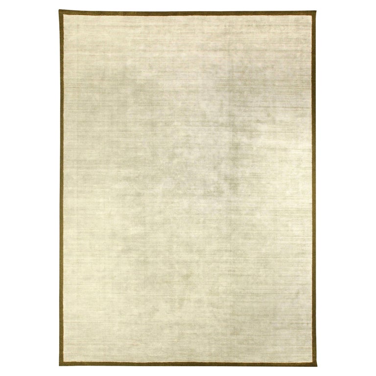 Modern Handmade Wool and Silk Rug by Doris Leslie Blau For Sale at 1stDibs