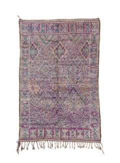 Tappeto marocchino moderno intrecciato a mano