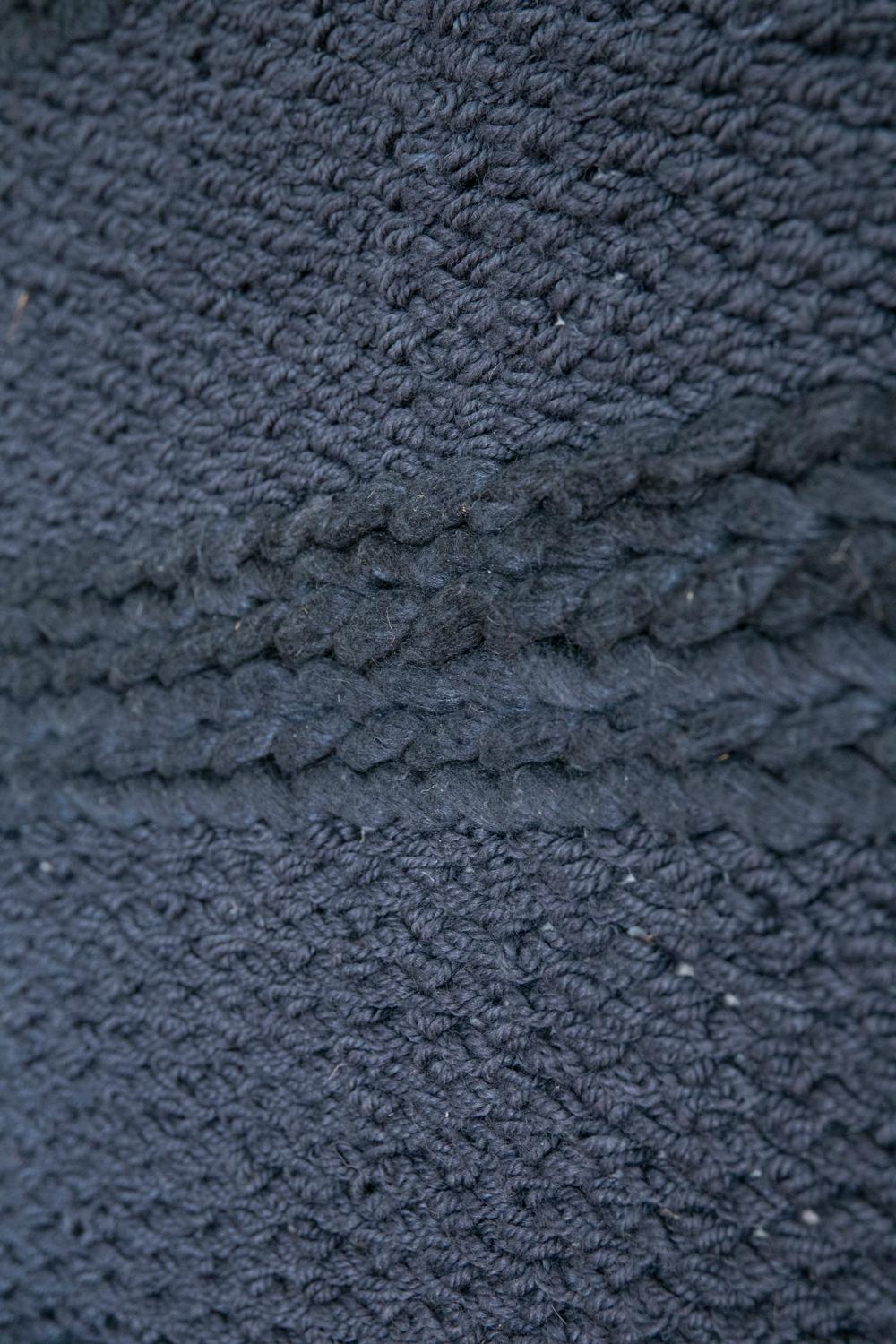 This rug has been ethically hand woven in polypropylene yarns by artisans in north of India, using a traditional weaving technique which is native of this region. 
It´s resistant to humidity, It´s the perfect option for outdoor areas