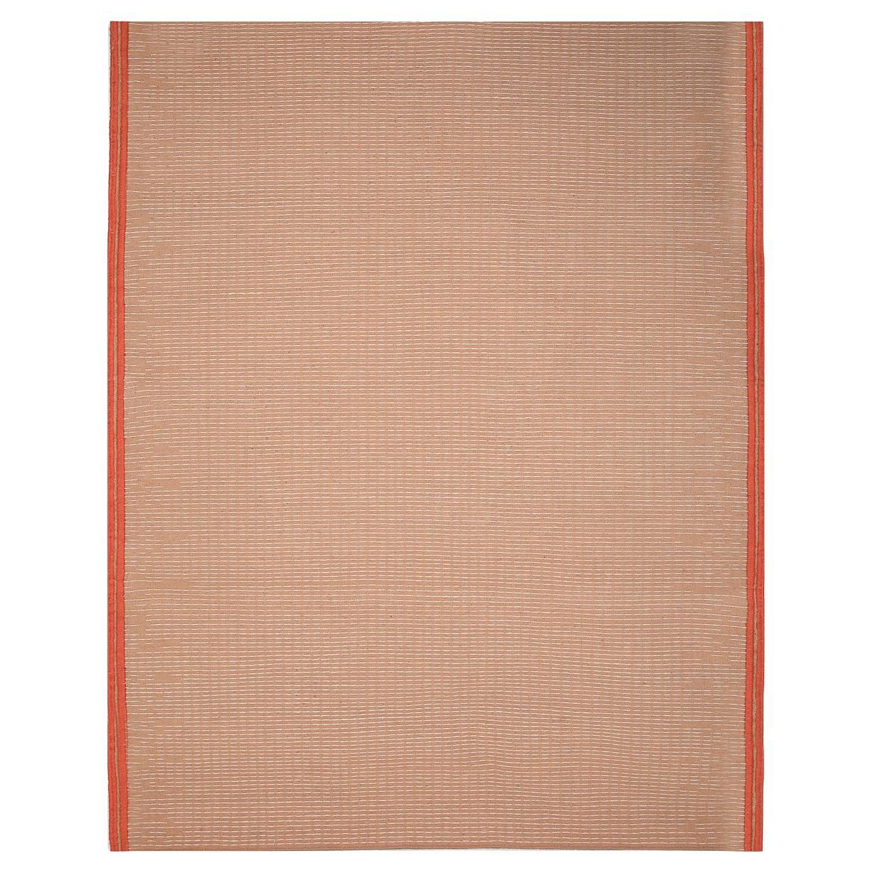 Moderner handgewebter Polypropylen-Teppich für den Außenbereich Teppich Orange&Makeup Zíngara im Angebot