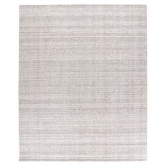 Tappeto moderno tessuto a mano  Lana Merino della Nuova Zelanda in un design neutro e minimale