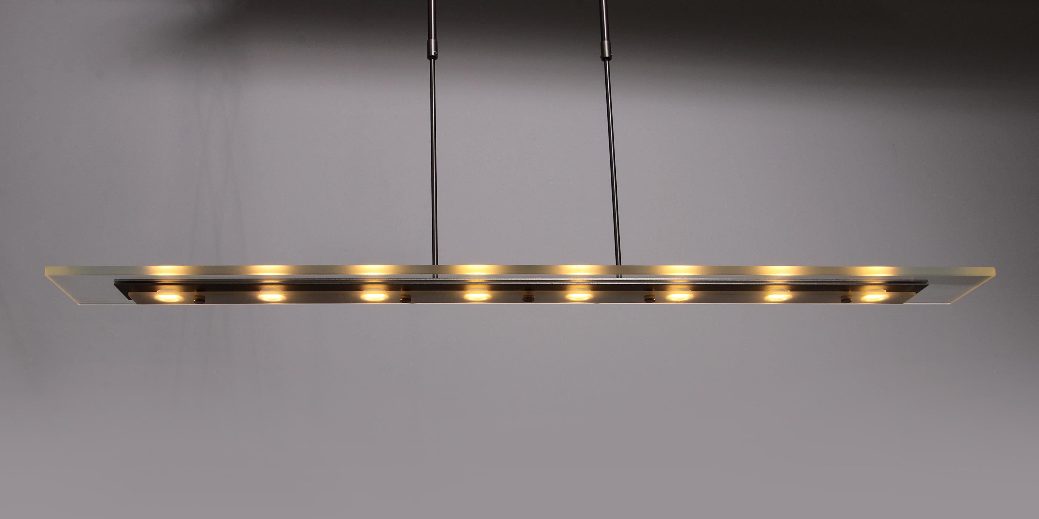 Modern hanging lamp with LED made by Steinhauer For Sale 4