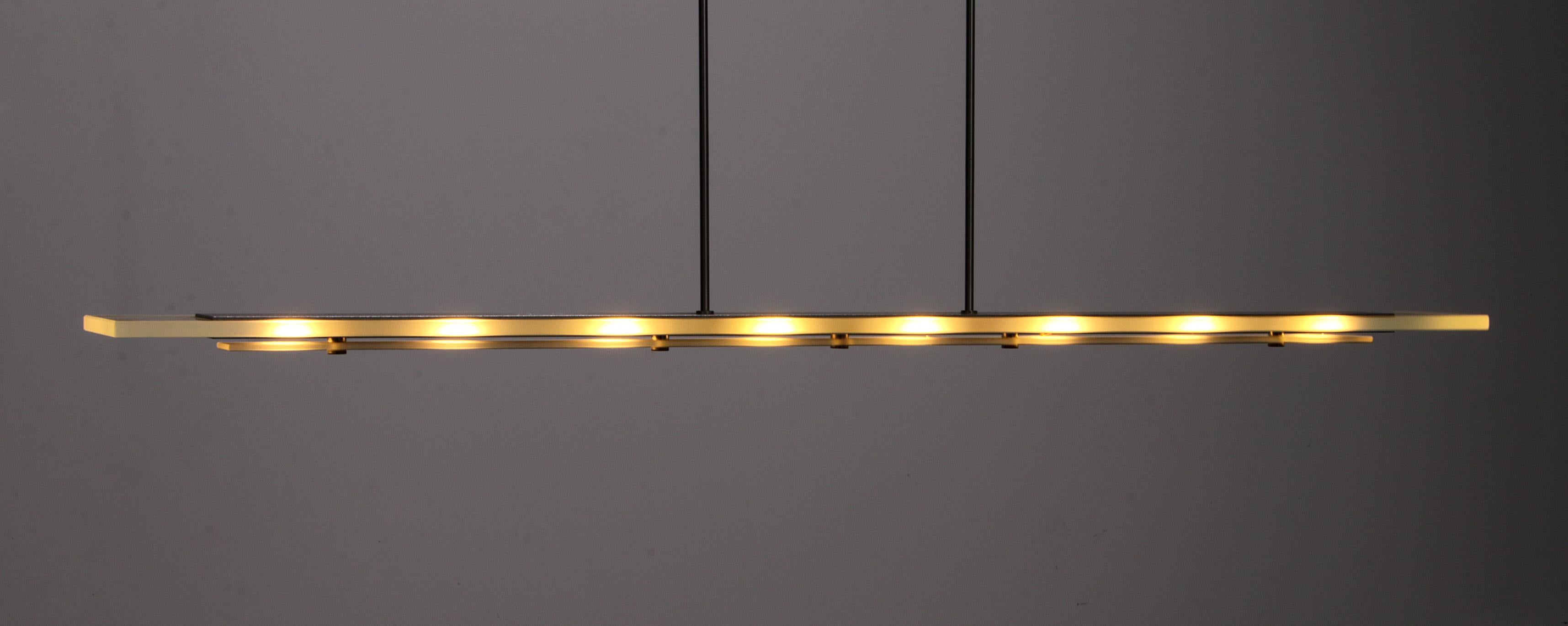 Modern hanging lamp with LED made by Steinhauer For Sale 2