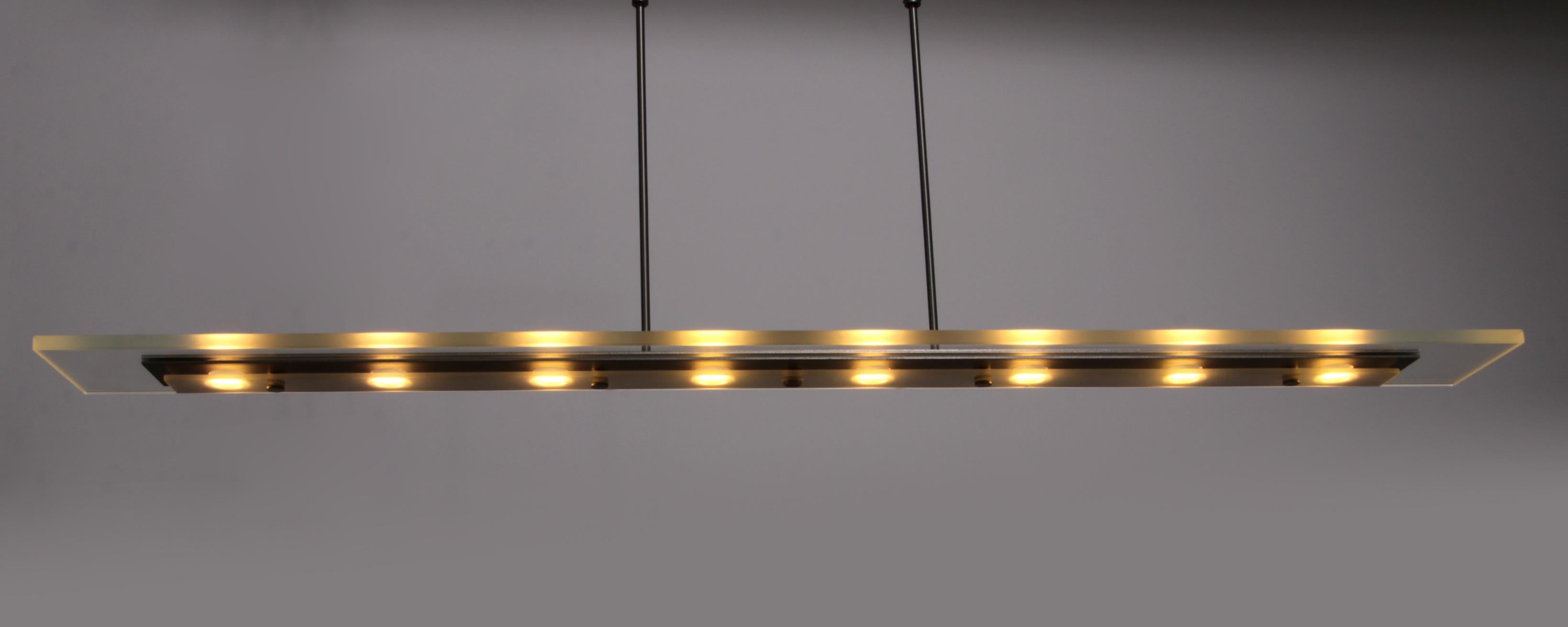 Modern hanging lamp with LED made by Steinhauer For Sale 3