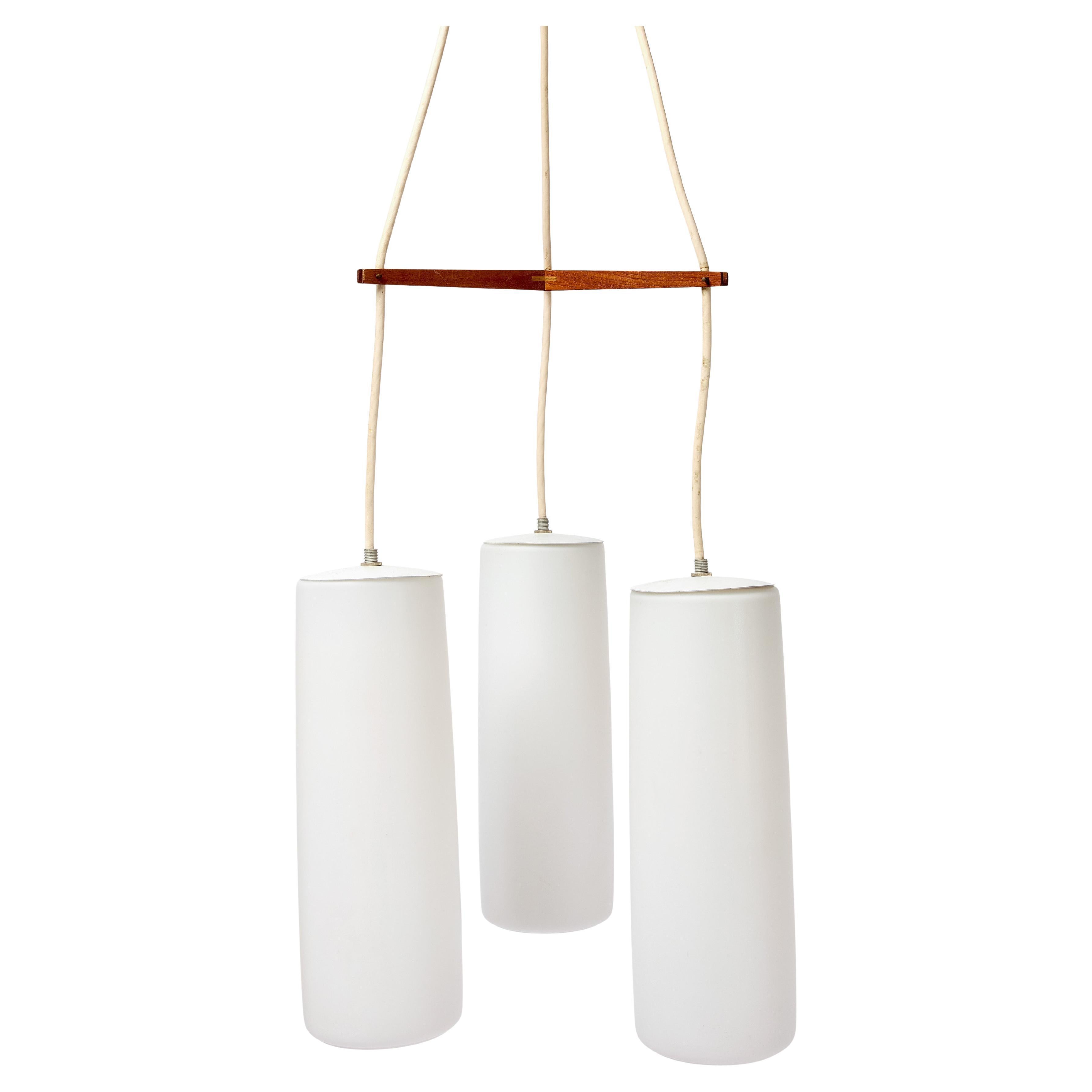 Lampada a sospensione moderna di Presco-Lite, Berkley California, circa 1965. in vendita
