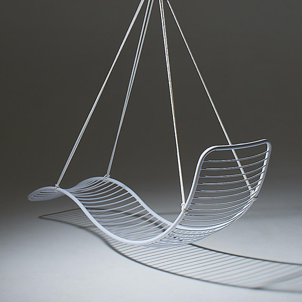 Cama de Día Colgante Reclinable Moderna en Blanco, Envío gratuito Sudafricano en venta
