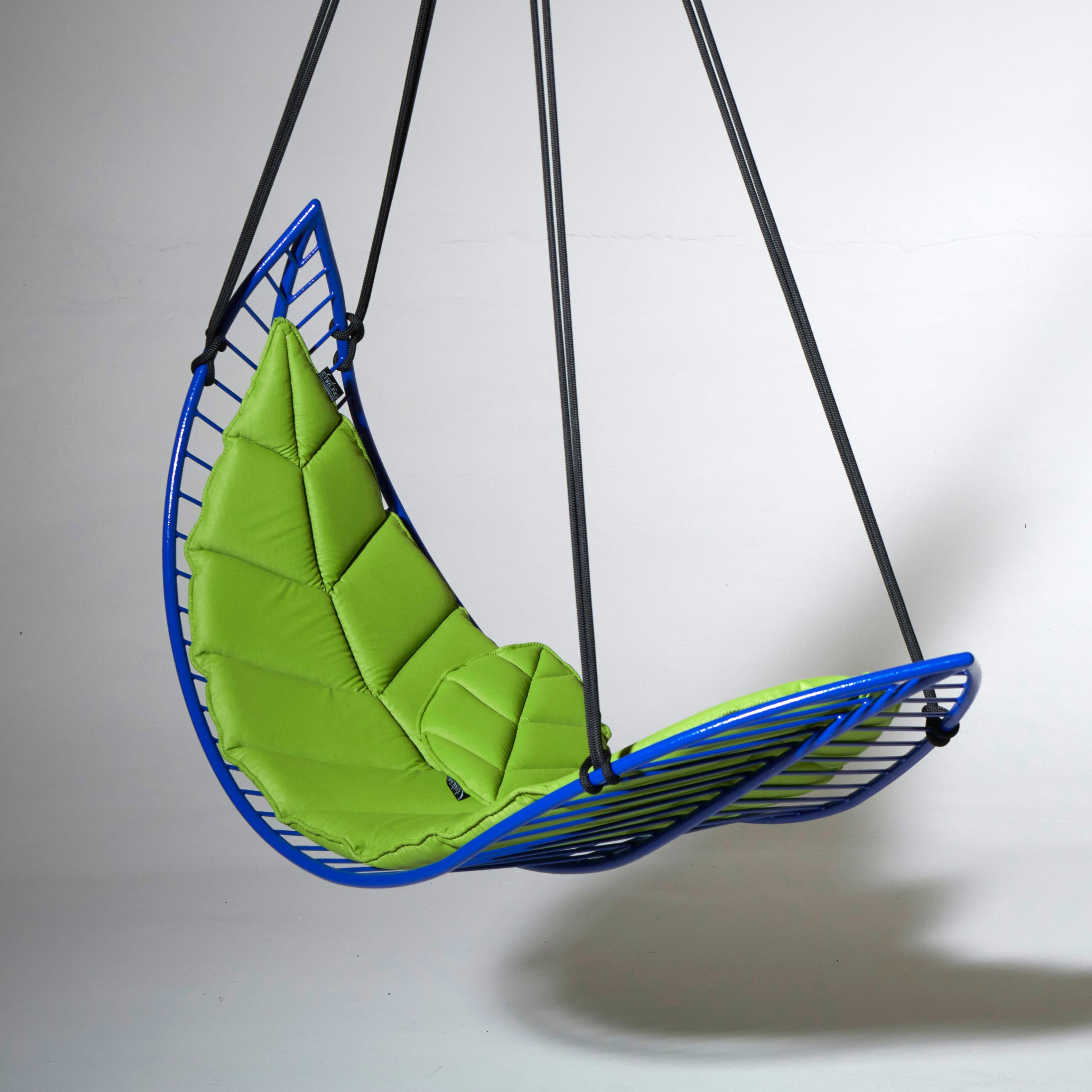 South African Modern Hanging Swing Leaf Shaped Daybed For Sale