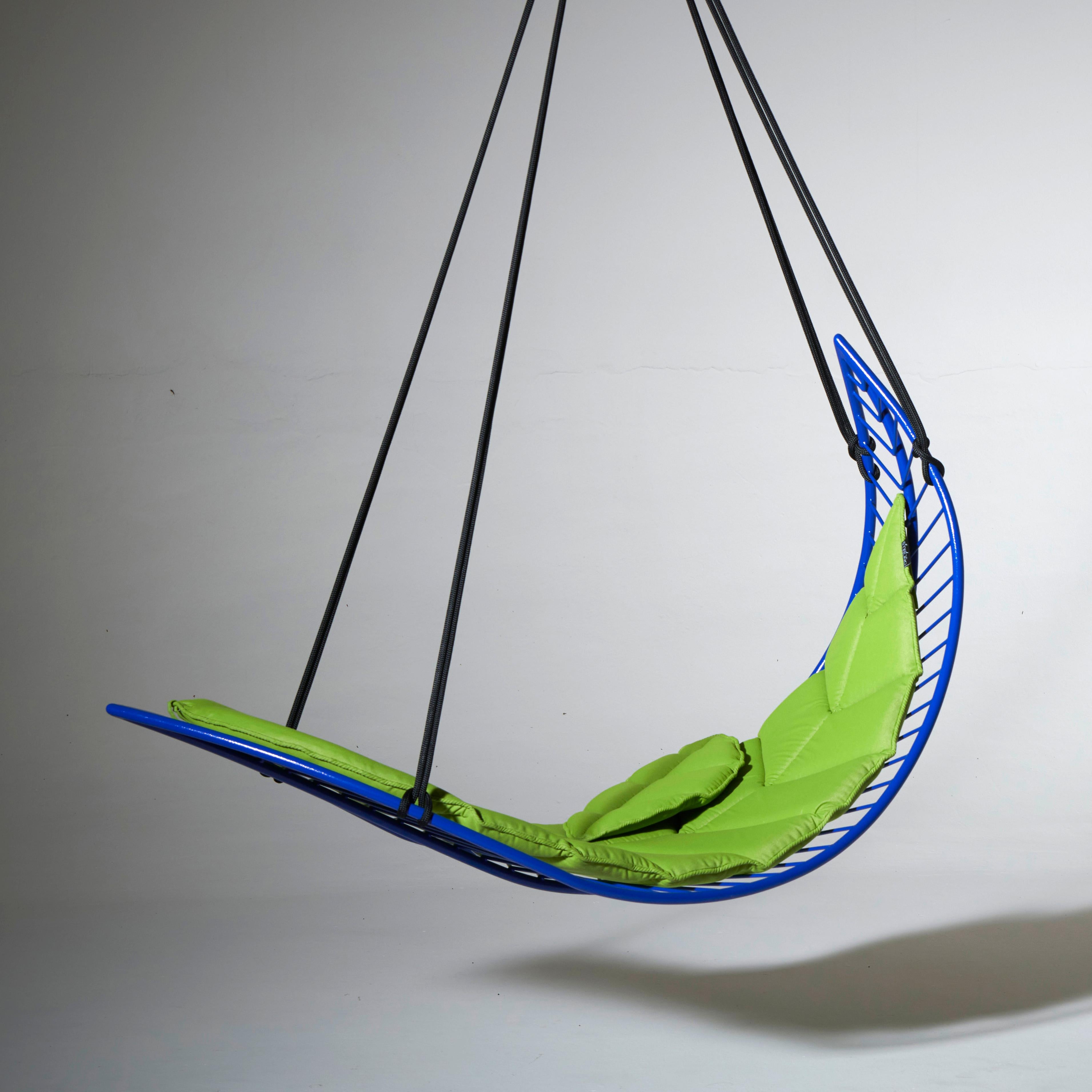 Contemporary Modern Hanging Swing Leaf Shaped Daybed For Sale