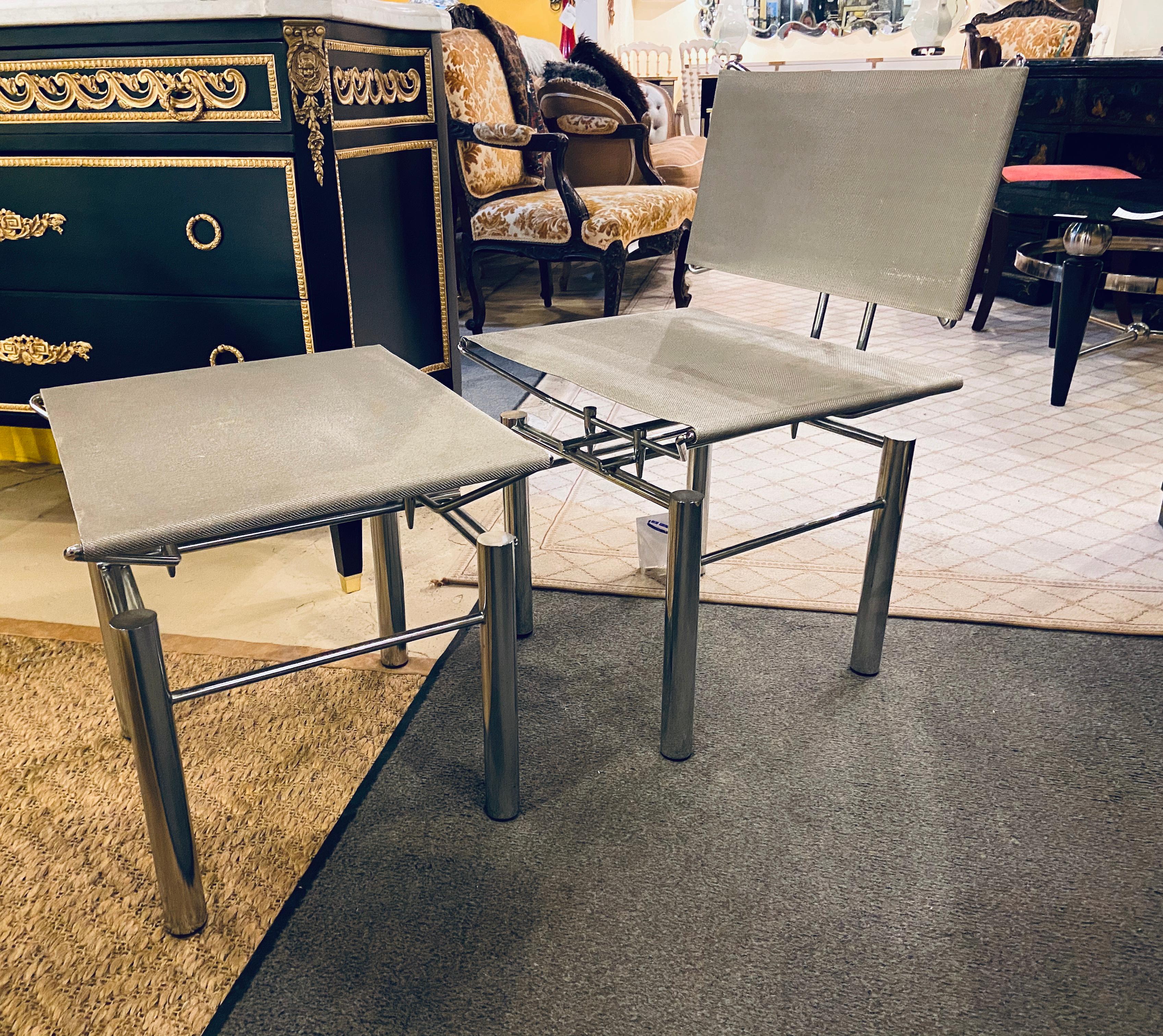Modern Hans-Ullrich Bitsch Series 8600 Chair and Ottoman 9