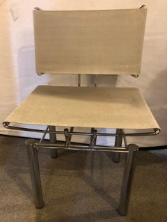 Modern Hans-Ullrich Bitsch Series 8600 Chair and Ottoman