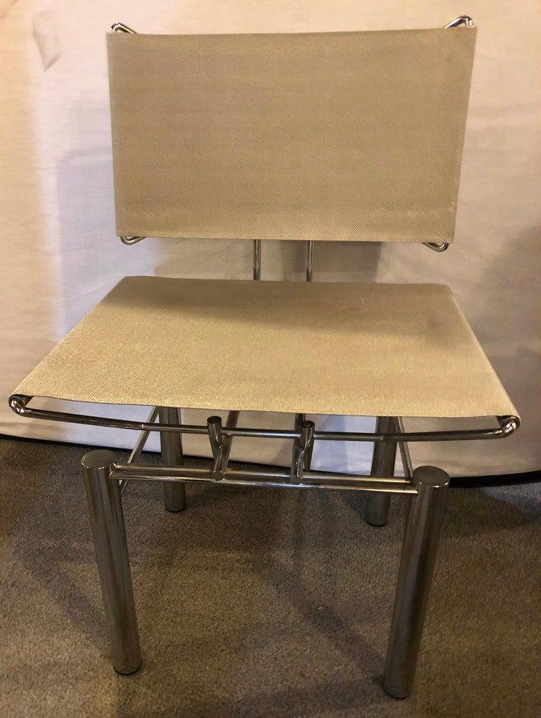 Modern Hans-Ullrich Bitsch Series 8600 Chair and Ottoman In Good Condition In Plainview, NY