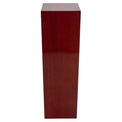 Pedestal moderno de madera dura