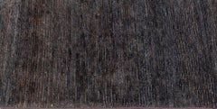 Modern Hand-Knotted Hemp Runner by Doris Leslie Blau