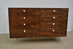 Modern Herman Miller Rosewood Thin Edge Eight-Drawer Chest George Nelson Design